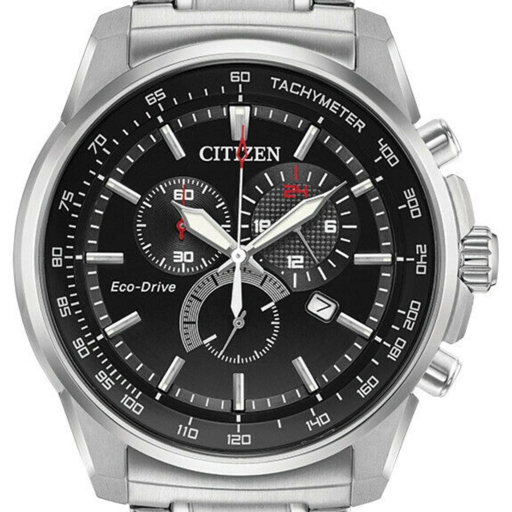 Citizen Eco Drive Brycen Multi Dial 44mm Watch